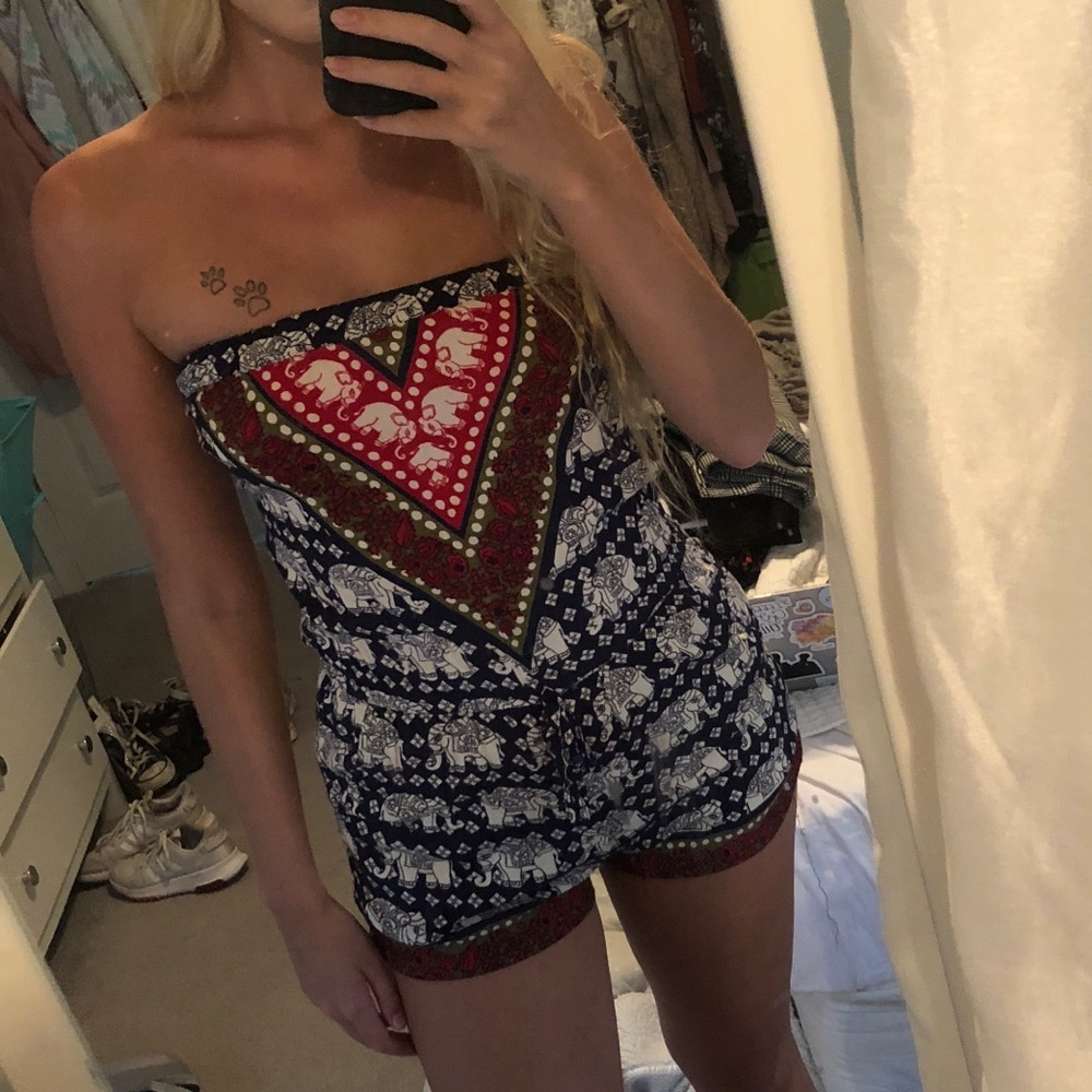 angie elephant romper
